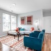 living room with easy to access spaces and ample lighting